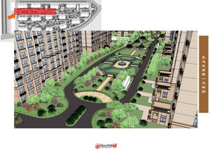 歐式居住區(qū) 經(jīng)濟適用房 景觀設(shè)計 景觀設(shè)計 sketchup吧 sketchup中國門戶網(wǎng)站